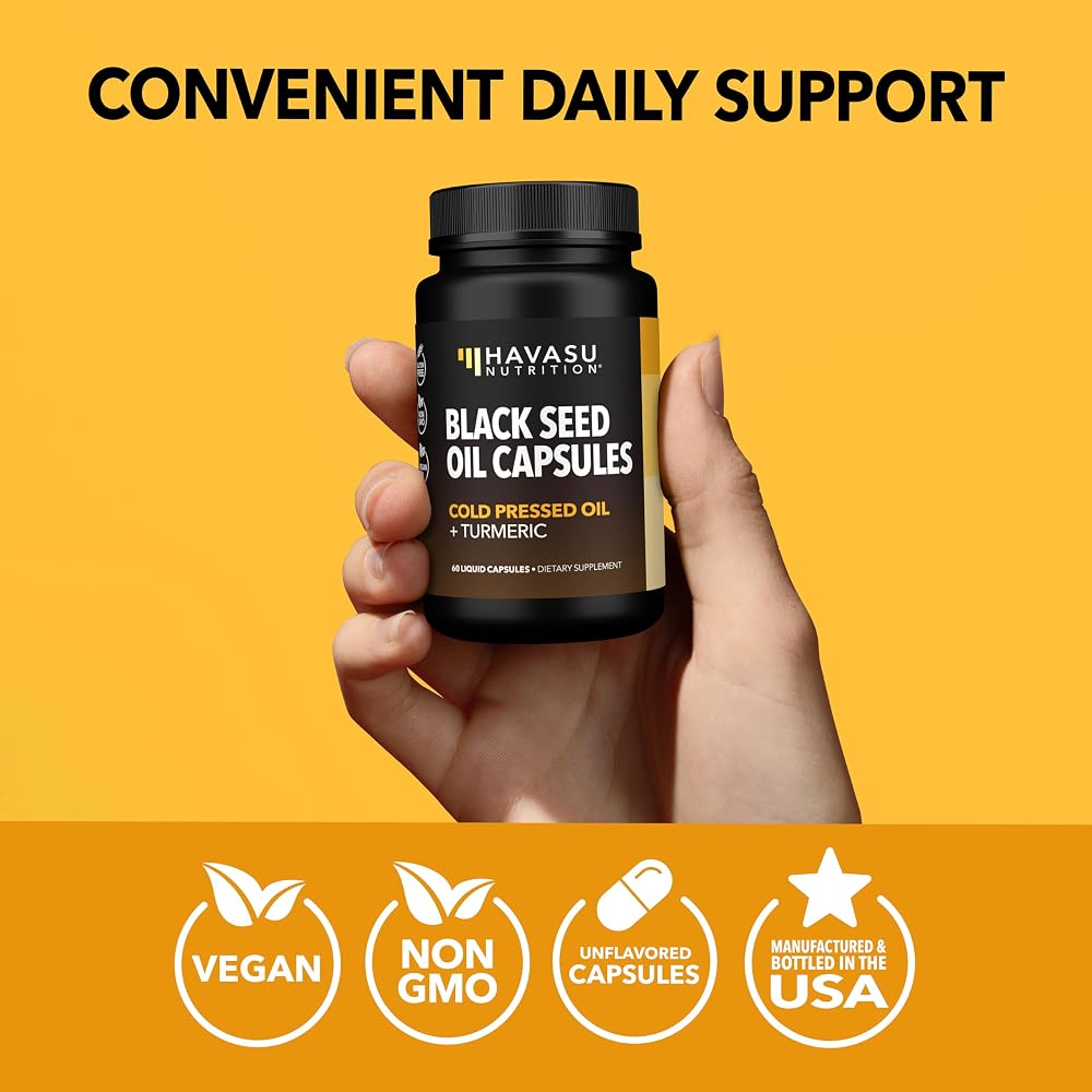 HAVASU NUTRITION Cold Pressed Black Seed Oil