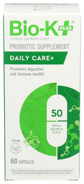 Bio-K + Daily Care Plus Probiotic Supplement Capsules for Adult Men