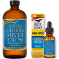 Natural Path Silver Wings Colloidal Silver 500 ppm - 1 oz & 16 oz
