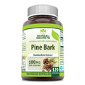Herbal Secrets Pine Bark Extract 100 Mg Veggie Capsules Supplement