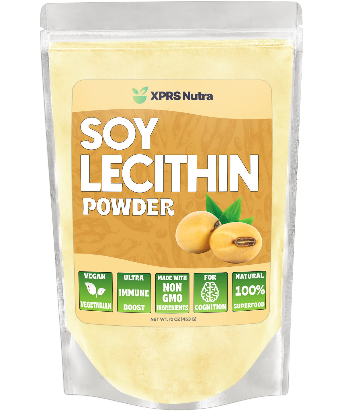 XPRS Nutra Soy Lecithin Granules or Powder - Non GMO - Lecitina de