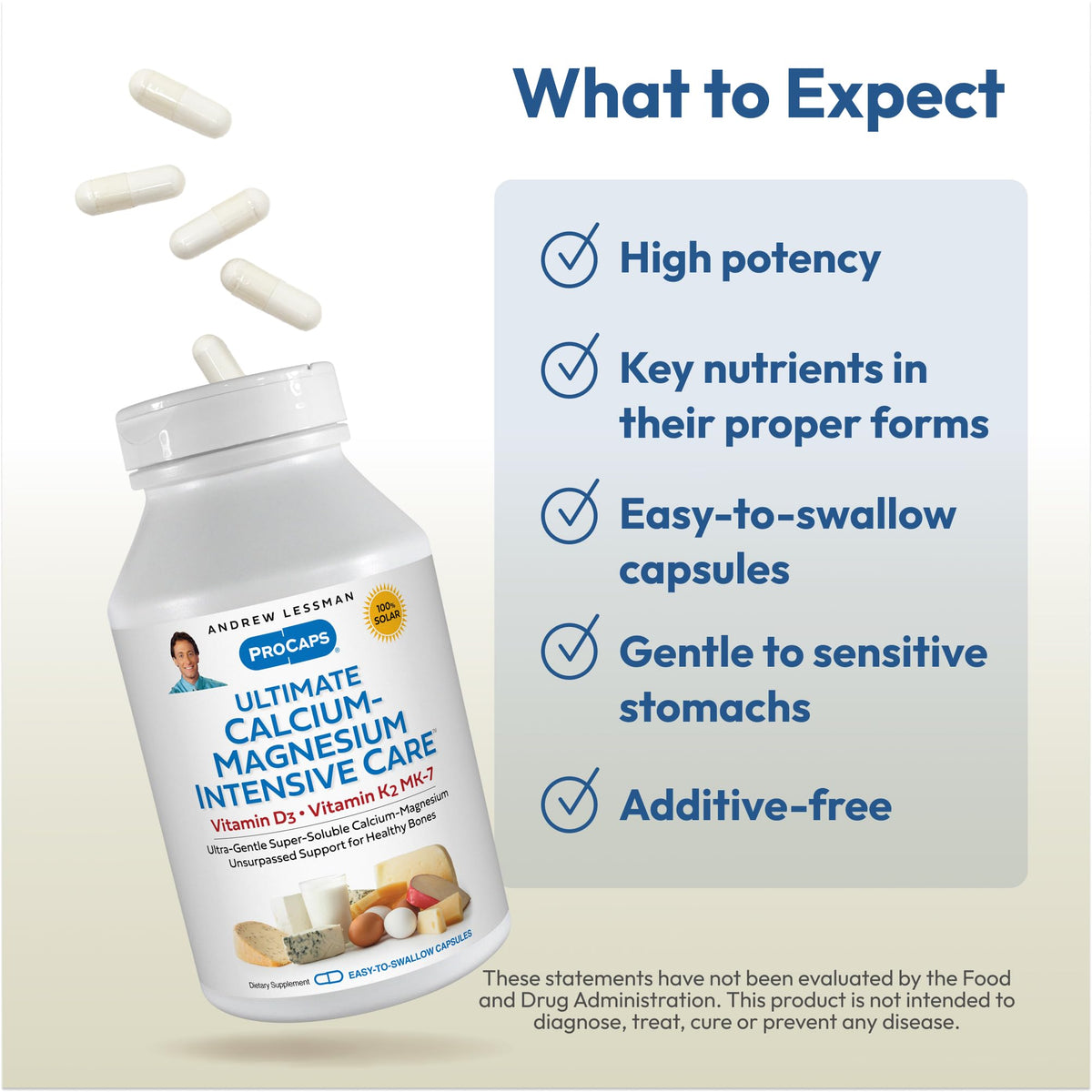 ANDREW LESSMAN Ultimate Calcium-Magnesium Intensive Care with Vitamin