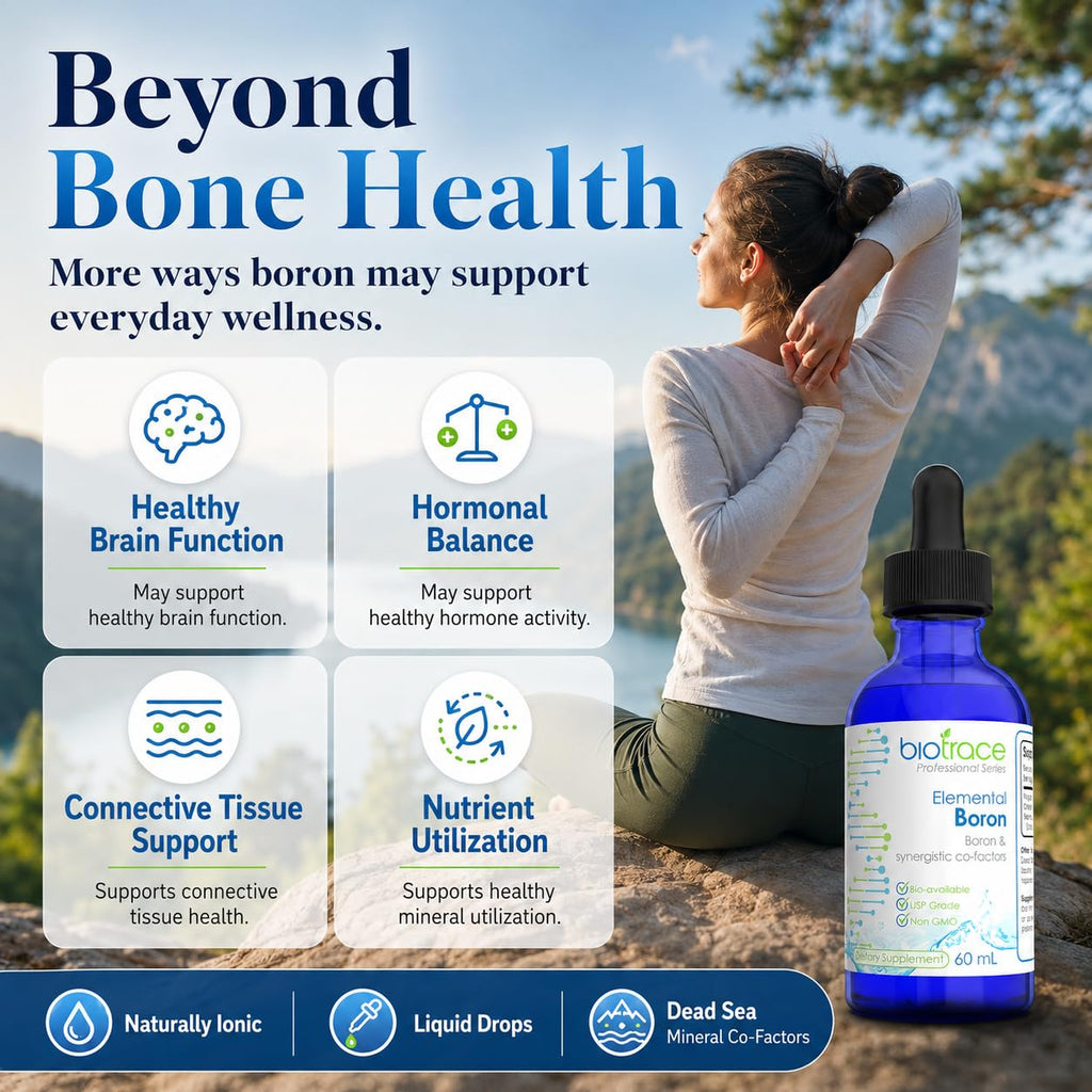 BioTrace Elemental Boron Mineral Drops 3mg - 60 Servings - image 4
