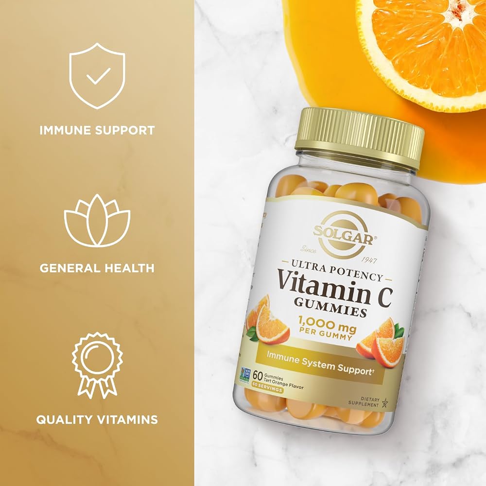 Solgar Vitamin C Gummies for Immune Support - 60 Gummies - image 3
