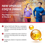 NATURE TARGET CoQ10 200mg with PQQ & L-Carnitine - 120 Softgels - image 4