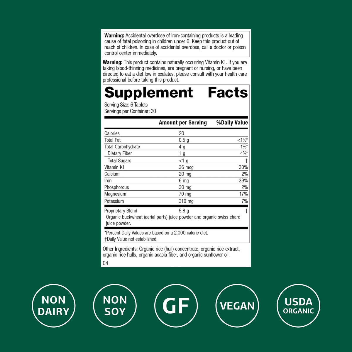 Standard Process E-Z Mg Magnesium Sleep Support - 180 Tablets - image 2