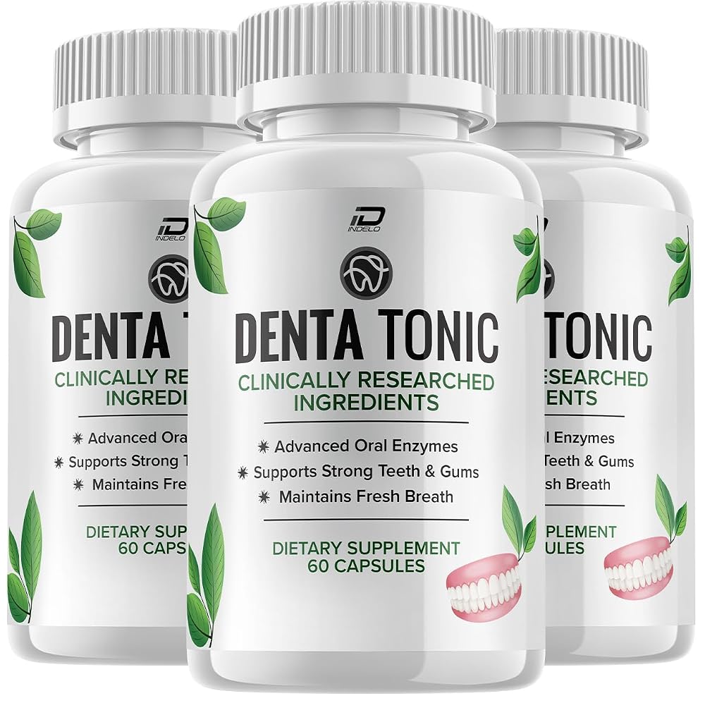 Indelo DentaTonic Advanced Oral Health Support Capsules - 180 Count