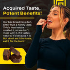 Spartan Bee Bread Chewables Raw Organic Bee Pollen & Propolis - 30 Count - image 3