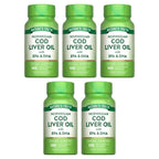 Nature's Truth Norwegian Cod Liver Oil - 500 Softgels