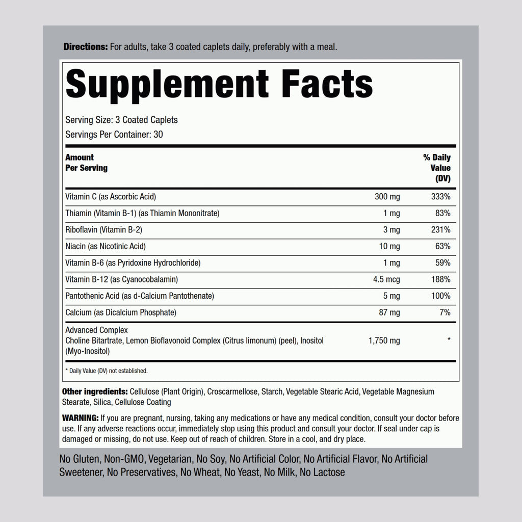 Piping Rock Tinnitus Supplement Complex - 90 Caplets - image 2