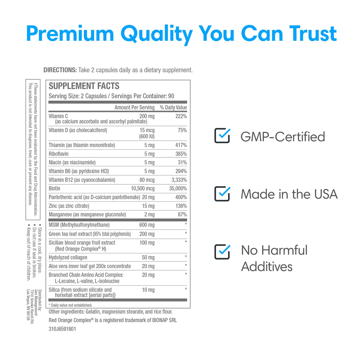 Consult Health Beaute Caps PRO for Gorgeous Skin