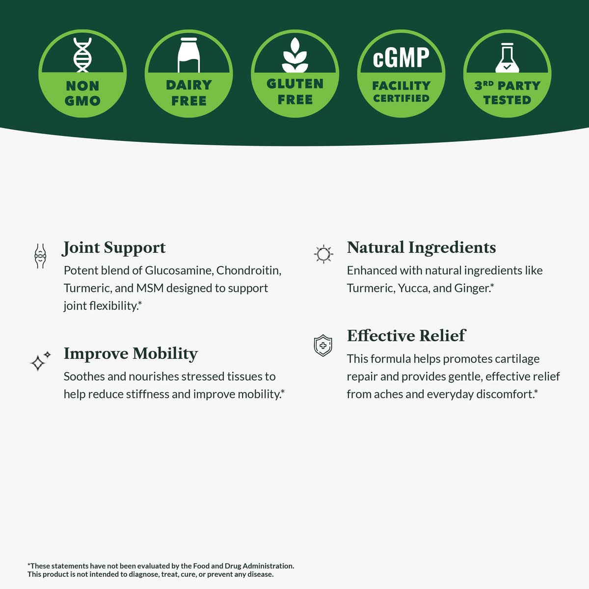 Greens First Joint Health First Natural Support - 120 Softgels - image 7