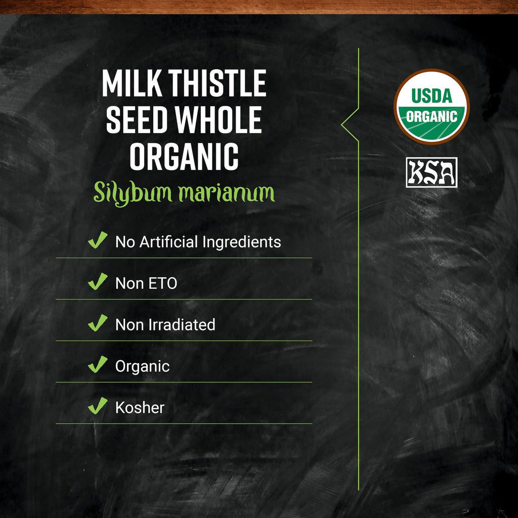 Frontier Co-op Organic Whole Milk Thistle Seed - 1 lb - image 2