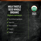 Frontier Co-op Organic Whole Milk Thistle Seed - 1 lb - image 2