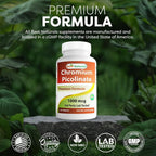 Best Naturals Chromium Picolinate 1000 mcg - 240 Tablets - image 5