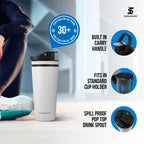 Ice Shaker Insulated Stainless Steel Shaker Bottle