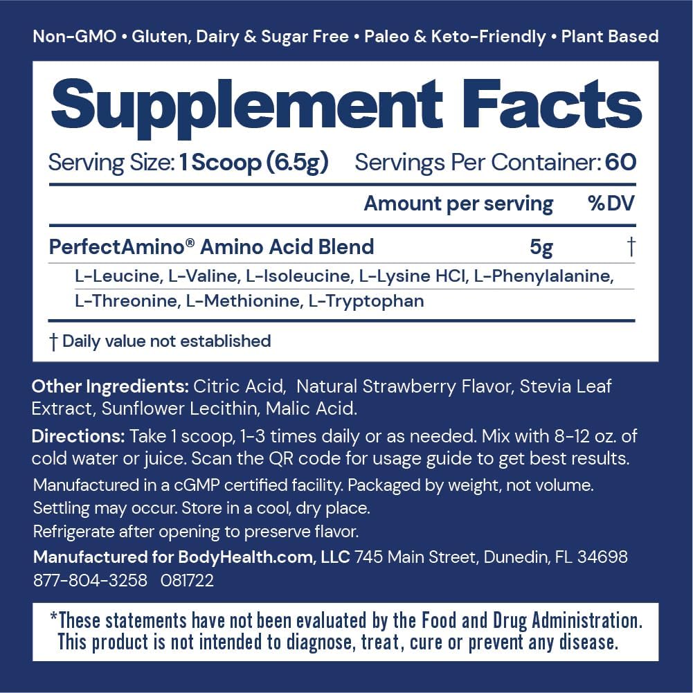 BodyHealth PerfectAmino XP Mixed Supplement