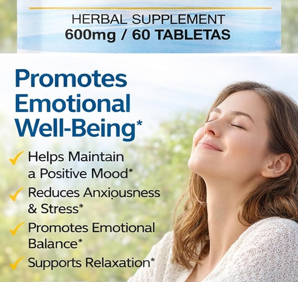 Nutrisalud St. John's Wort Tablets Mood Support - 120 Tablets - image 2