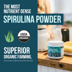 Triquetra Health Organic Spirulina Powder - 75 Servings - image 3