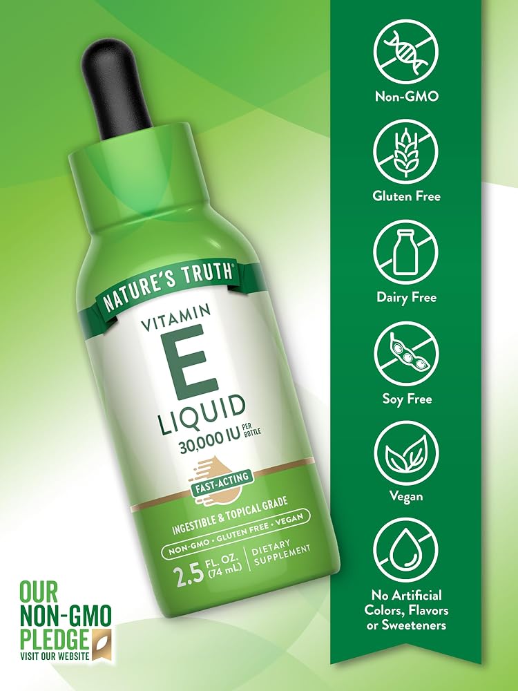 Nature's Truth Vitamin E Oil Supplement 30,000 IU - 2.5 fl oz - image 3