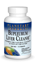 Planetary Herbals Bupleurum Liver Cleanse 545mg - 72 Tablets
