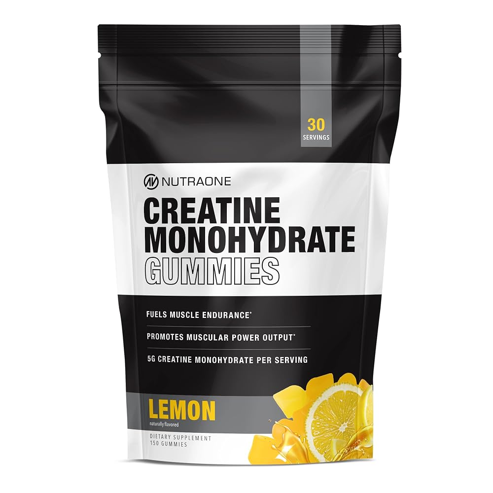NutraOne Creatine Monohydrate Gummies Workout Recovery - 150 Count