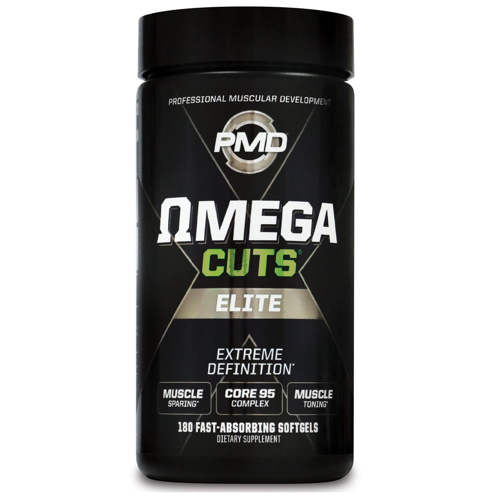 PMD Sports Omega Cuts Elite CLA Fat Loss Formula - 180 Softgels
