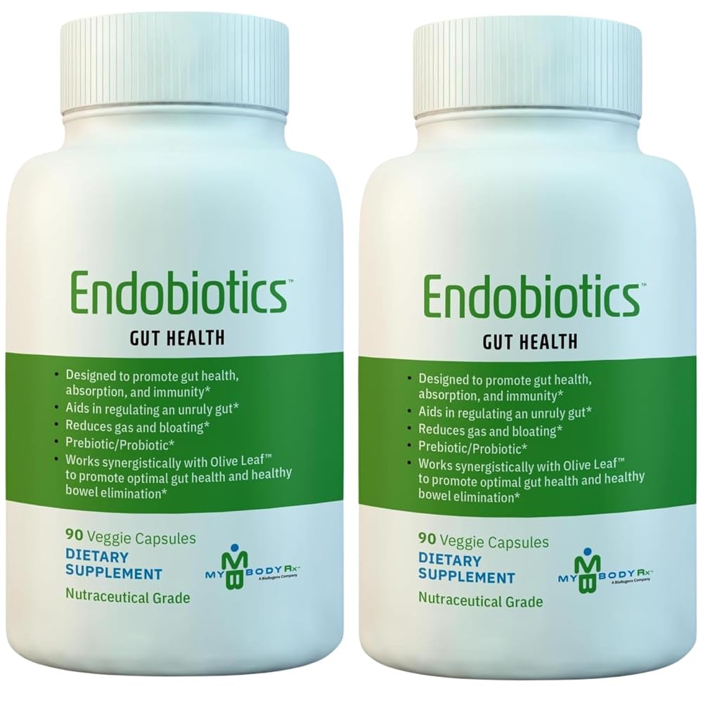 MYBODYRX Endobiotics Gut Support Supplement - 180 Capsules