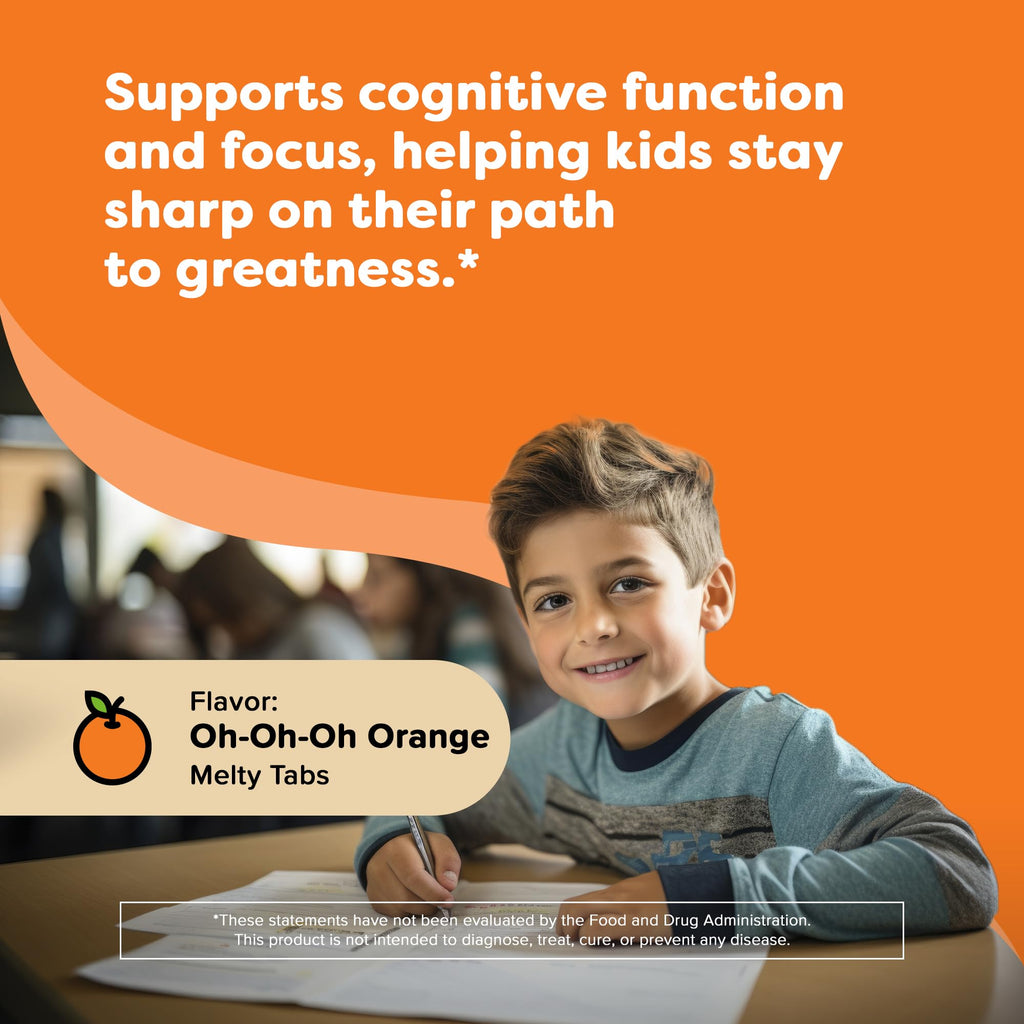 Renzo's Bright & Brainy Vitamin B6 Kids - 60 Melty Tabs - image 2