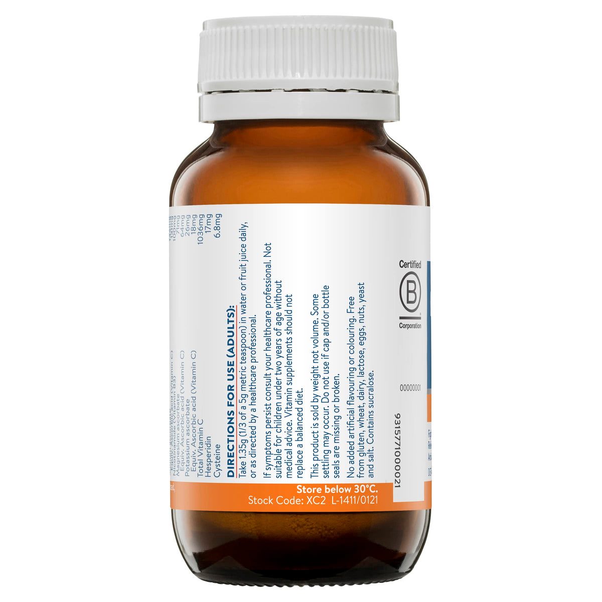 Ethical Nutrients Extra C 1000mg Vitamin C - 60 Tablets - image 3