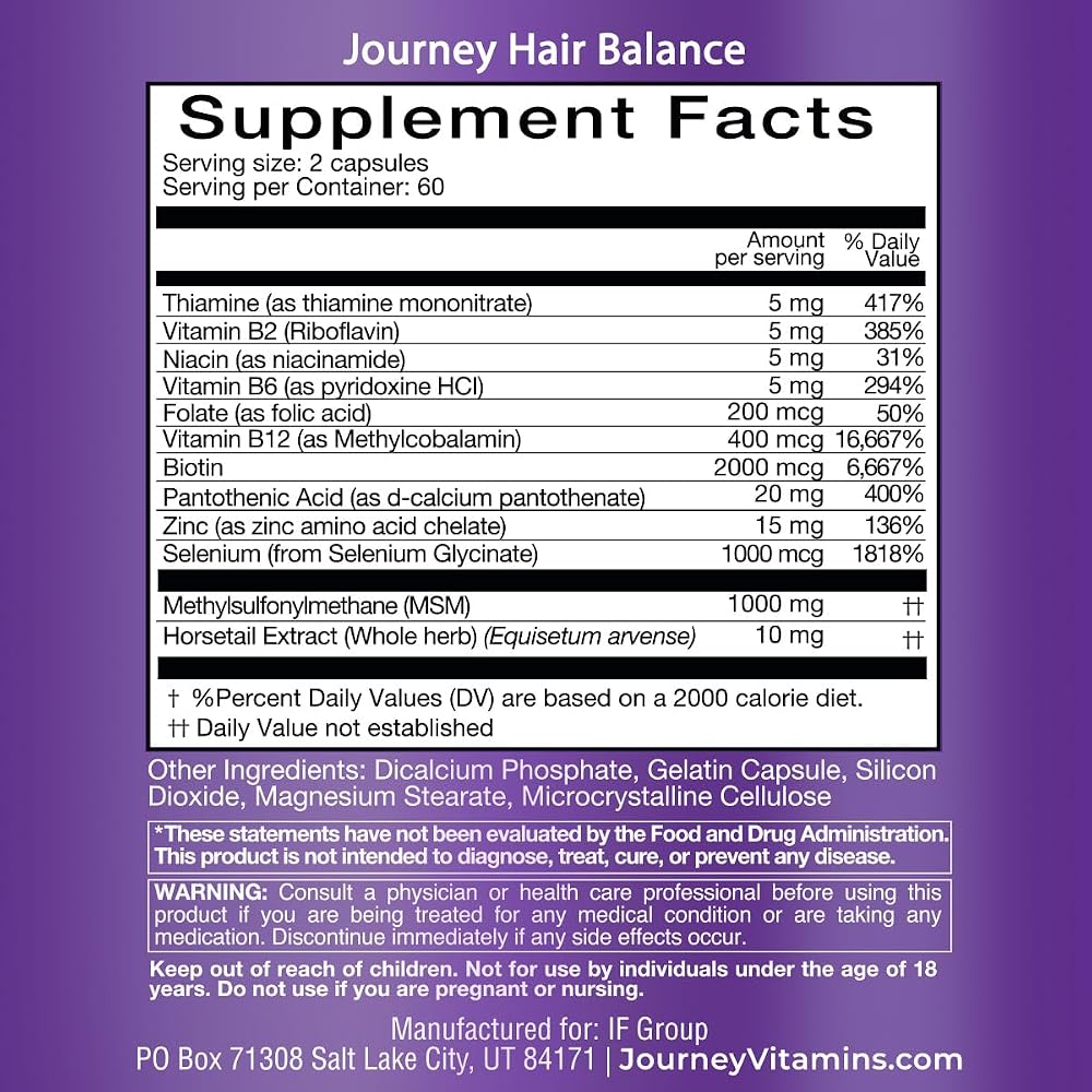 Bariatric Eating Hair Balance Nutrient Boost - 120 Capsules - image 2