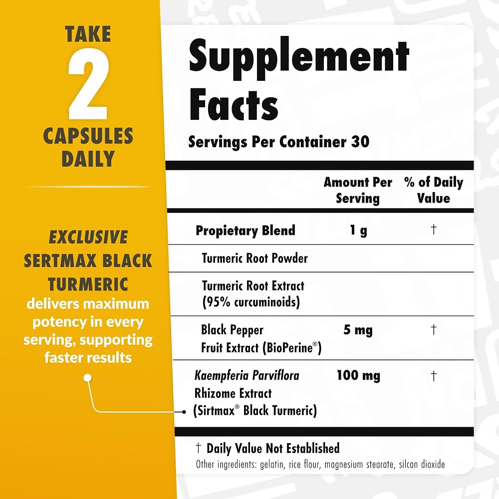 Sculpt Nation by V Shred Powerful Turmeric Supplement - Turmeric