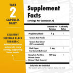 Sculpt Nation by V Shred Powerful Turmeric Supplement - Turmeric