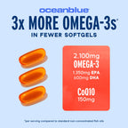 Oceanblue Omega-3 2100 with 150MG CoQ10