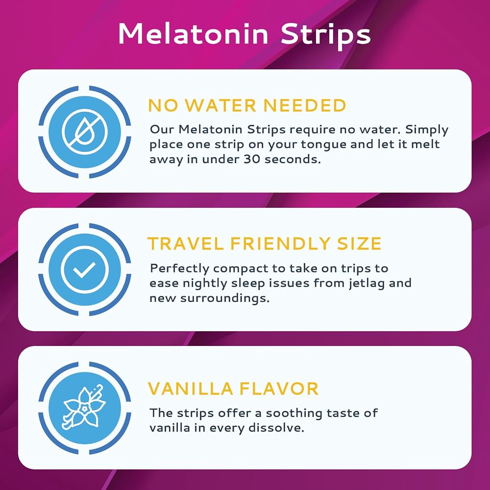 CALMOUR Oral Sleep Strips