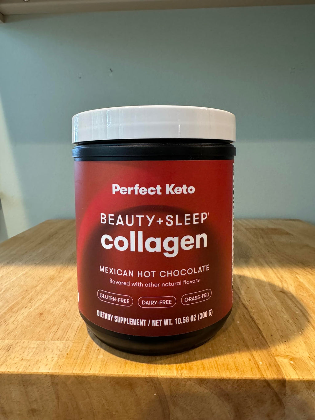 Perfect Keto Beauty + Sleep Collagen Peptides Mexican Hot Chocolate - 10.58 oz - image 2