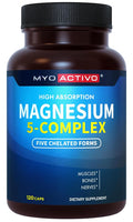 MyoActivo 5-in-1 Magnesium Complex - High Absorption - Chelated