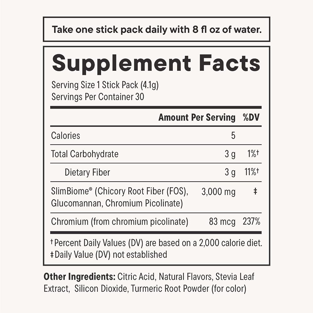 Daily Nouri FeelFull Prebiotic Fiber Drink Mix for Fullness - 30 Packs - image 6