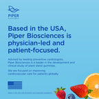 Piper LDL Plant Sterols Healthy Cholesterol Gummies Daily Packs - image 5