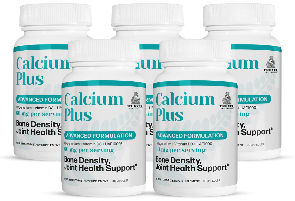 TURNER Calcium Plus Marine Calcium Supplement - 450 Capsules