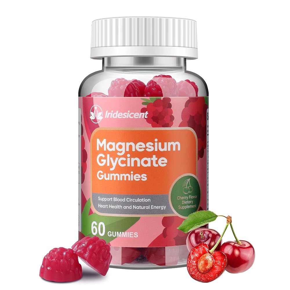 IRIDESICENT Magnesium Glycinate Gummies 400mg