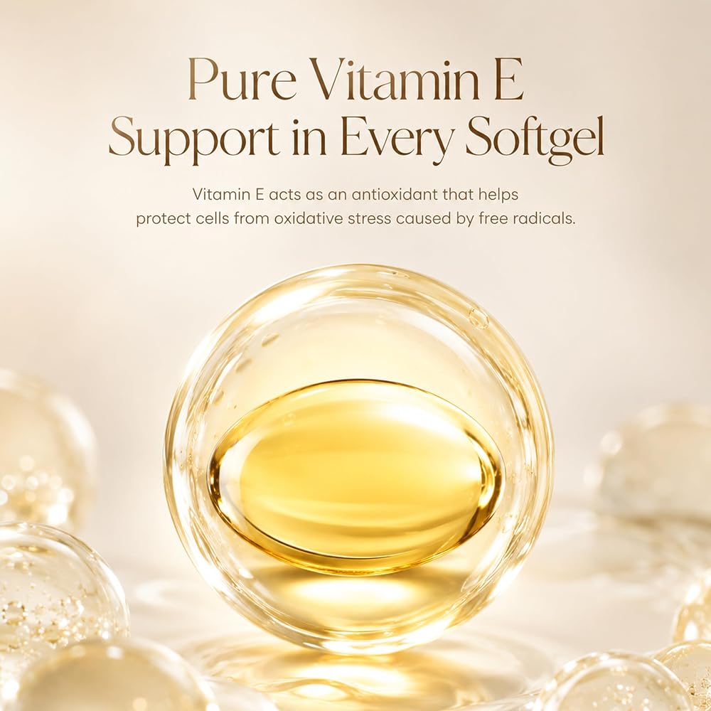 Cocó March N.M.D Natural Vitamin E 400 IU Mixed Tocopherols - 90 Softgels - image 3