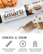 PhD Nutrition Smart Bar High Protein Cookies - 12 Count - image 2