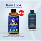 Life's Fortune Cod Liver Oil Liquid Lemon Flavor Organic Supplement