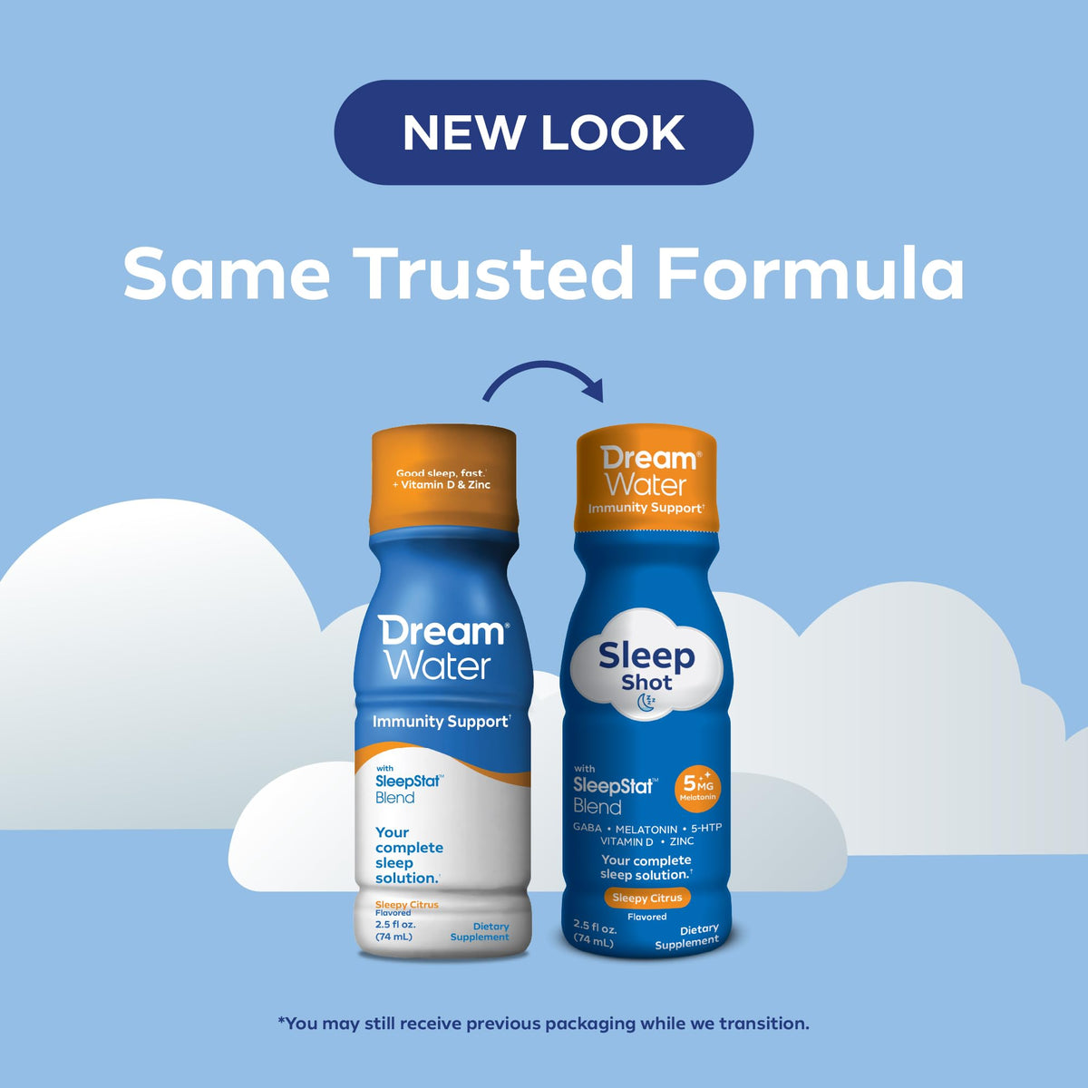 Dream Water Sleep Aid Supplement Drink