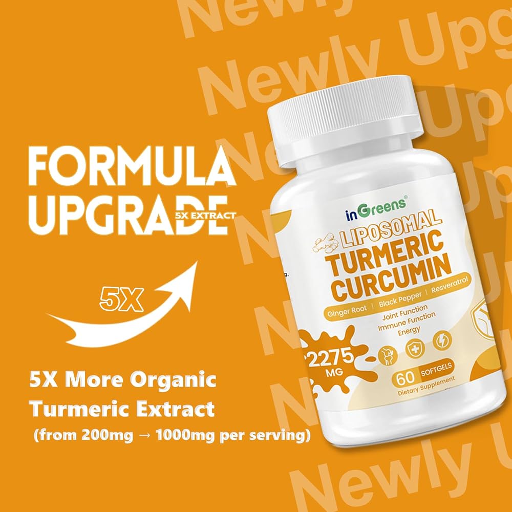inGreens Liposomal Turmeric Supplement