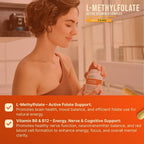 INVITA L-Methylfolate 7.5mg + B Complex - 60 Capsules - image 4