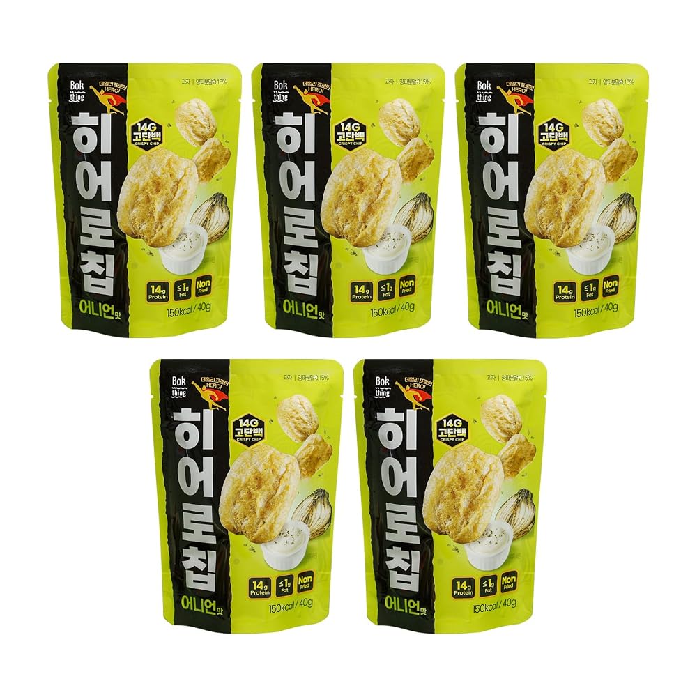 Bokthing HERO CHIP, High Protein Chips, Plant-Based Protein