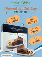 ProteinWise Peanut Butter Cup Protein Bar - 7 Bars - image 2