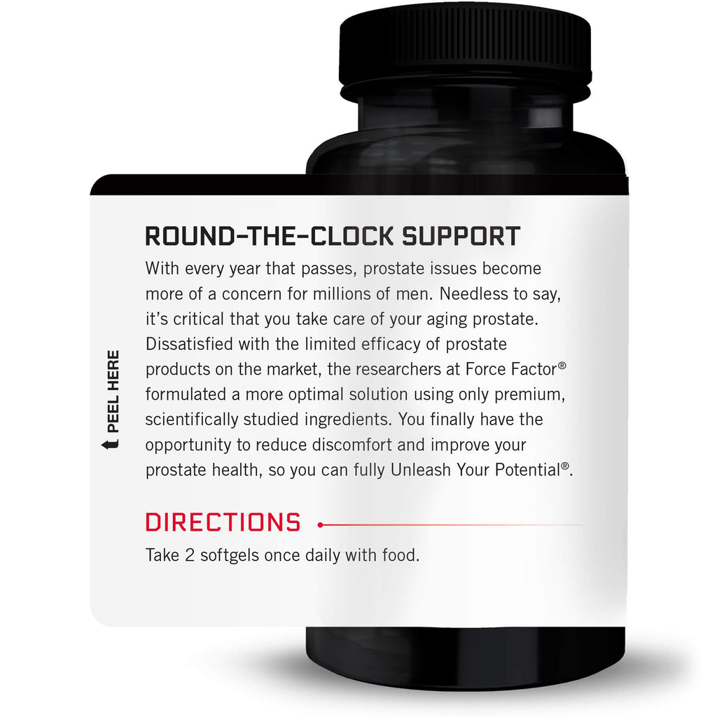 Force Factor Prostate Saw Palmetto Beta Sitosterol - 120 Capsules - image 3